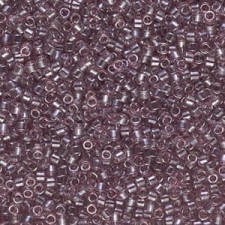 Miyuki delica Beads 11/0 - Transparent Smoky Amethyst Luster DB-1893